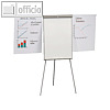 Flipchart X-tra!Line?, 68 x 105, H?he bis 188 cm, magnethaftend, 2 Arme, EL-FC22