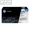 HP Tonerkartusche cyan f?r Color Laserjet 5500, Nr.645A, C9731A