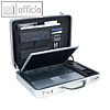 Alumaxx Alu-Akten-/Notebookkoffer, 460 x 350 x 110 mm, silber, 45188