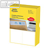 Zweckform Frankier-Etiketten - doppelt, 138 x 48 mm, 500 St?ck, 3442