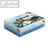 L?ufer Gummiband X-BAND, 80 x 11 mm, ? 50 mm, farbig sortiert, 100g Karton,59103