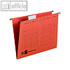 officio H?ngemappe Natron, DIN A4, seitlich offen, rot, 5 St?ck, 2024