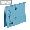 Elba H?ngehefter chic ULTIMATE, kfm. Heftung, blau, 5er Pack, 100552091