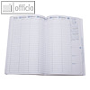 H24/24 Terminkalender-Einlage - 16 x 24 cm - 1 Woche / 2 Seiten, wei?, 27048Q