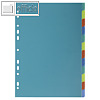 Exacompta 12 Teiliges Register Mit Farbigen Taben 12 Blatt