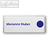 Ultradex Türschild Silver, 180 x 72 mm, 1 Profil, Aluminium, 310577