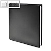 EXECUTIF PRESTIGE Terminkalender 16 x 16 cm - 1 Woche / 2 Seiten, IMPALA schwarz
