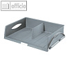 LEITZ Sortierkorb Sorty Jumbo, DIN A3 quer, grau, 5232-00-85