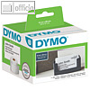 Dymo Namensschilder, nicht klebend, 51 x 89 mm, weiß, 300 Stück, S0929100