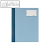 Durable Schnellhefter DIN A4+, mit Beschriftungsfenster, blau, 25 St., 2500-06