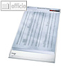 Maxi Sichth?lle, DIN A4, 170my, PVC, klar, max. 200 Blatt, 5 St?ck, 4056-30-03