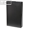PRENOTE A4 Terminkalender - 21 x 29.7 cm - 1 Woche/2 Seiten, IMPALA schwarz