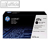 HP Toner 49X, ca. 6.000 Seiten, schwarz, Q5949X