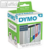 Dymo Ordner-Etiketten, permanent, 59 x 190 mm, wei?, 110 St?ck, S0722480