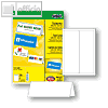 Sigel Tischkarten 240 x 90/180 mm, hochweiß, bedruckbar, 20 Stück, DP050