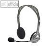 Logitech Headset H110, silber, 981-000271