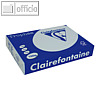 Clairefontaine Papier "Trophee", DIN A4, 160g/qm, blau-pastell, 250 Blatt,2633PC