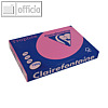 Clairefontaine Papier Trophee Intensiv DIN A4, 120 g/m?, fuchsia/rosa, 1219PC