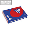 Papier Trophee Intensiv, DIN A4,160 g/m?, kirschrot/dunkelrot, 1016C