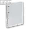 Ringbuch "Crystal" DIN A4, 4 D-Ringe ? 25mm, transparent, 12 St?ck, 4145290