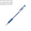Pentel Gel-Tintenroller Hybrid Gel Grip Metallic, 0.4 mm, metallic-blau, K118-MC