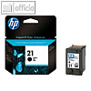 HP Tintenpatrone Nr.21, 5 ml, schwarz, C9351AE