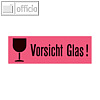 Herma Versandzettel "Vorsicht Glas", 39 x 118 mm, 1.000 St., 6750
