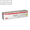 OKI Toner, ca. 15.000 Seiten, gelb, 42918913