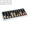 REKORD Kasse 10 PL, 10 M?nzbeh?lter von 2 EURO bis 1 Cent (2x 1EUR / 2x 10ct)