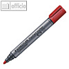 STAEDTLER Lumocolor Flipchartmarker 356, Rundspitze: 2 mm, rot, 356-2