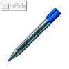 STAEDTLER Lumocolor Flipchartmarker 356, Rundspitze: 2 mm, blau, 356-3