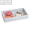 Geldbeh?lter GB 40, 40 x 18.5 x 6.5 cm, Kunststoff, lichtgrau, 70780120407500