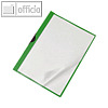 officio Klemmmappe DIN A4, f?r max. 30 Blatt, gr?n, 3318