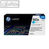 HP Toner Nr. 503A, cyan - ca. 6.000 Seiten, Q7581A