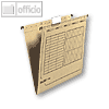 H?ngemappe UniReg DIN A4, Kraftkarton, seitlich offen, 230 g/m?, natron, 25 St.