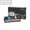 Lexmark C524 R?ckgabe-Toner cyan - ca. 5.000 Seiten, C5240CH