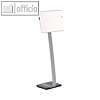 Boden-Informationsst?nder INFO SIGN, Tafel DIN A3, metallic-silber, 4813-23