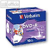 Verbatim Dvdr DVD+R - 10er Jewel Case