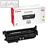 Canon Lasertoner "723y", ca. 8.500 Seiten, gelb, 2641B002