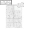 Sigel PC-Visitenkarten 3C, 85 x 55mm, 225 g/m?, grau marmoriert, 100 St?ck,DP742