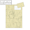 PC-Visitenkarten 3C, 85 x 55 mm, 225 g/m?, beige marmoriert, 100 St?ck, DP744