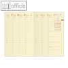 MINISTER PRESTIGE Kalender -16 x 24 cm - 1 Woche / 2 Seiten, SOHO schwarz