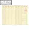 MINISTER PRESTIGE Kalender -16 x 24 cm - 1 Woche / 2 Seiten, SOHO schwarz