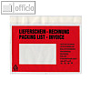 officio Lieferscheintasche, DIN C6, 165 x 120 mm, Lieferschein/Rechnung, 250 St.