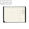 GESCH?FTBUS PRESTIGE Terminkalender - 10 x 15 cm, 1 Wo / 2 S, IMPALA schwarz