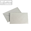 Briefumschlag 120 x 180mm, Seidenfutter, silber nasskleb.,100g/m?, 500 St.