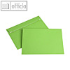officio Briefumschlag DIN C5, 100 g/m², haftklebend, intensivgrün, 250 Stück