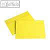 officio Briefumschlag DIN C5, 100 g/m², haftklebend, intensivgelb, 250 Stück
