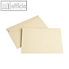 officio Briefumschlag DIN C5, 100 g/m², haftklebend, hellchamois, 250 Stück