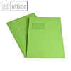 Versandtasche DIN C4, Fenster, haftkl., 120 g/m?, intensivgr?n, 250 St., 2058062